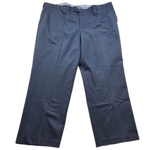 Kirkland Signature Chino Pants Mens 48x32 Blue Cotton Non Iron Classic Fit NEW